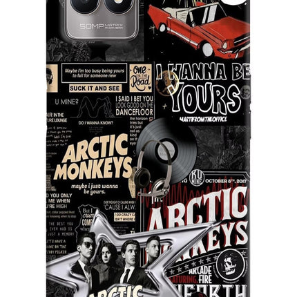 Arctic Monkeys Realme 8i Back Cover