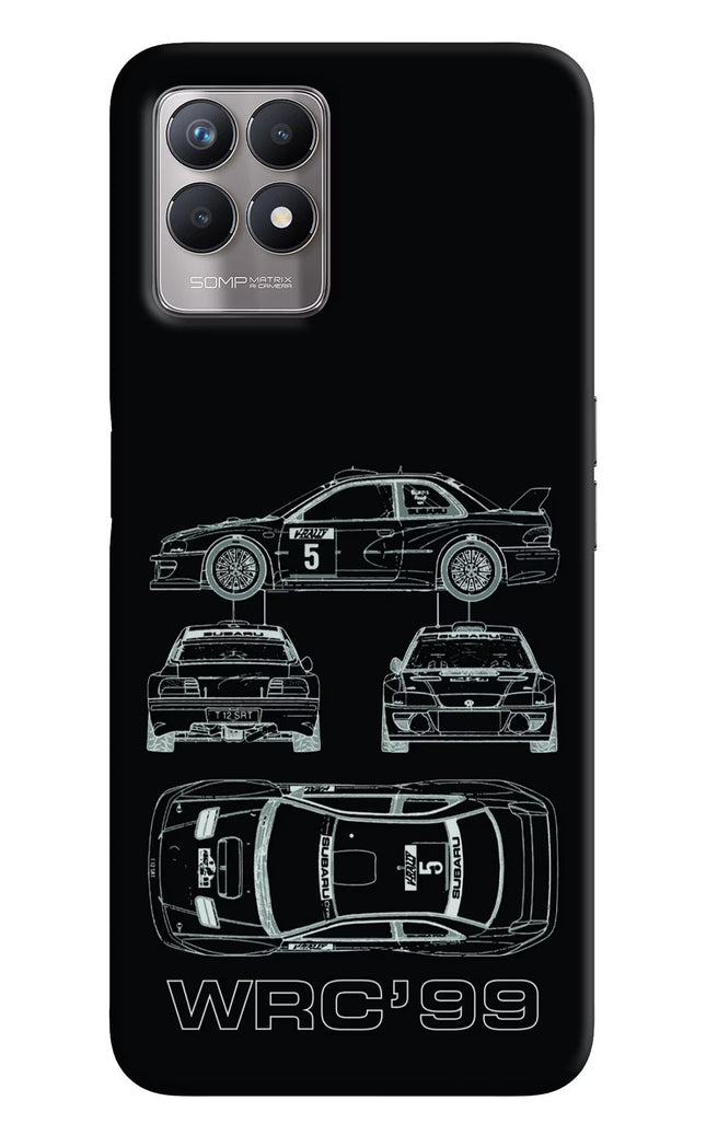 WRC'99 Realme 8i Back Cover