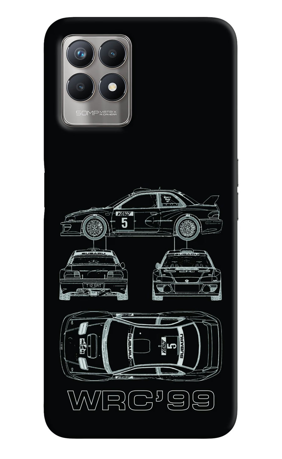 WRC'99 Realme 8i Back Cover, Hard case