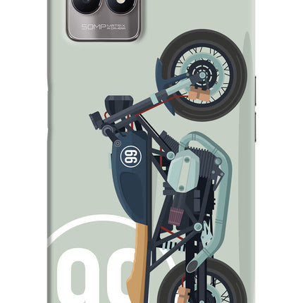 Classic Cafe Racer 99 Realme 8i Back Cover