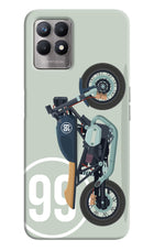 Classic Cafe Racer 99 Realme 8i Back Cover