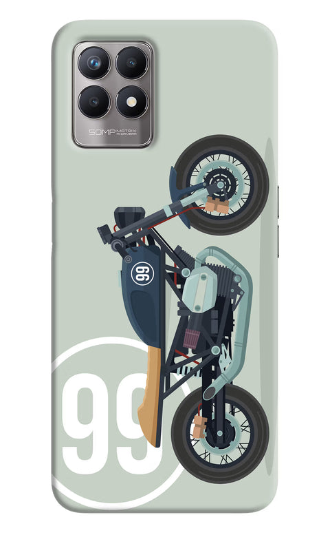 Classic Cafe Racer 99 Realme 8i Back Cover