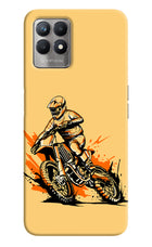 Off-Road Fury Realme 8i Hard Case Back Cover by Casekaro