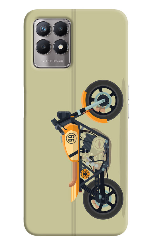 Vertical Speedster Realme 8i Back Cover