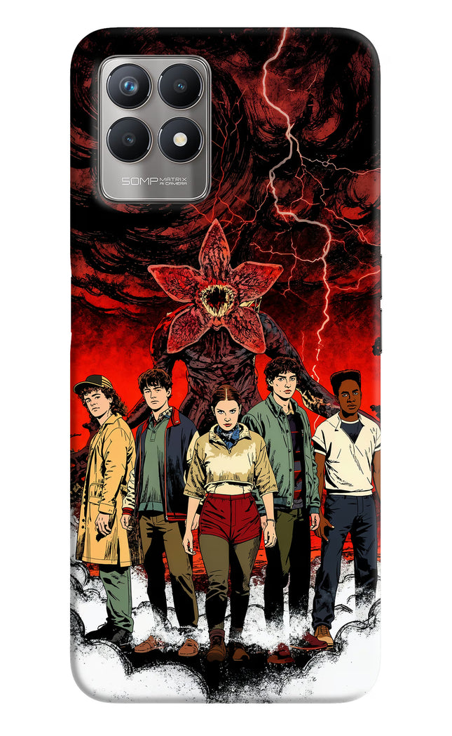 Ordinary Things Characters Realme 8i Hard Case Back Cover by Casekaro