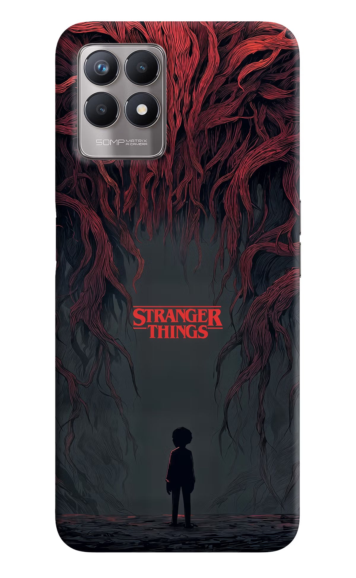 Ordinary Things Dark Side Realme 8i Hard Case Back Cover by Casekaro