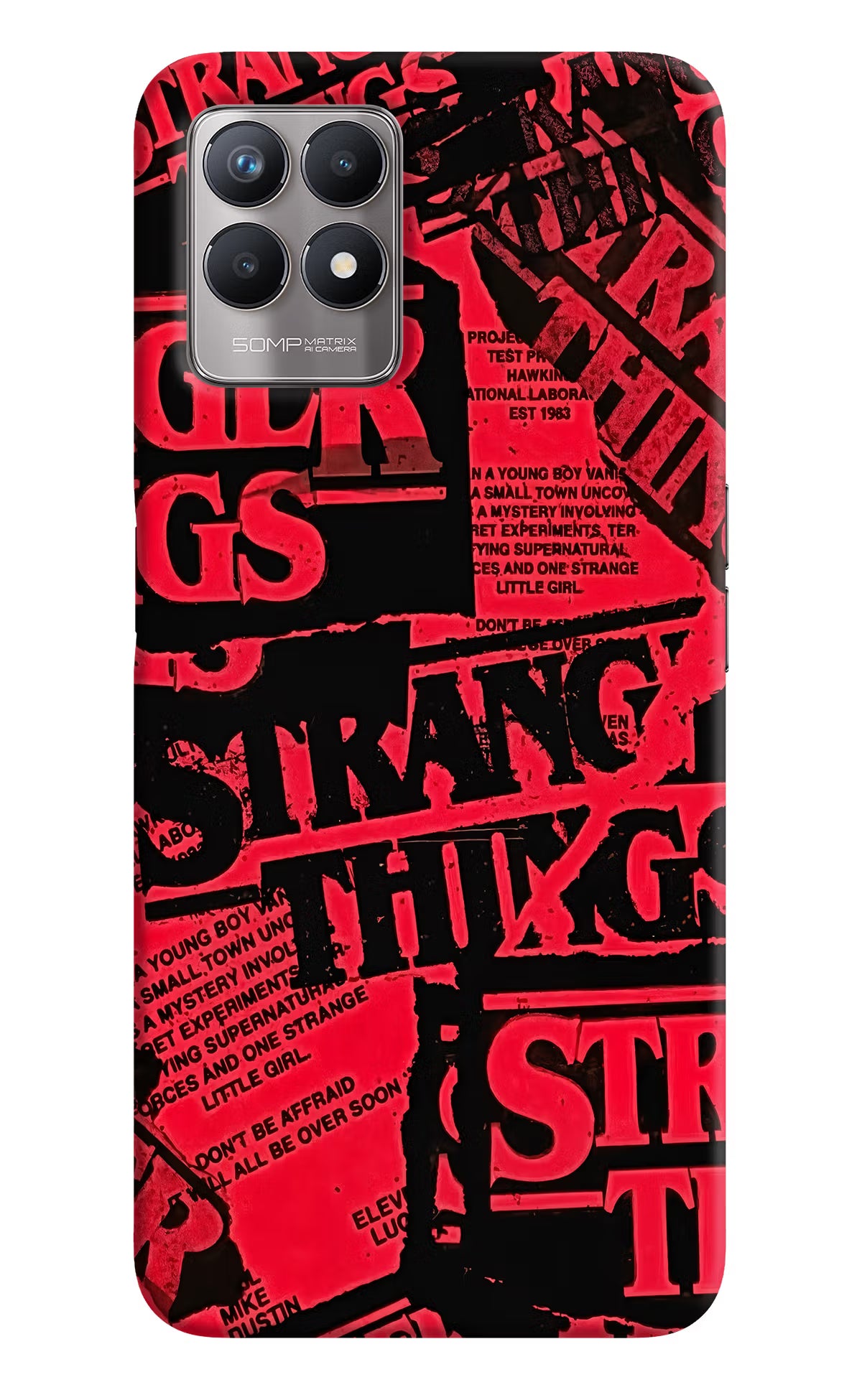 Ordinary Things Realme 8i Hard Case Back Cover by Casekaro