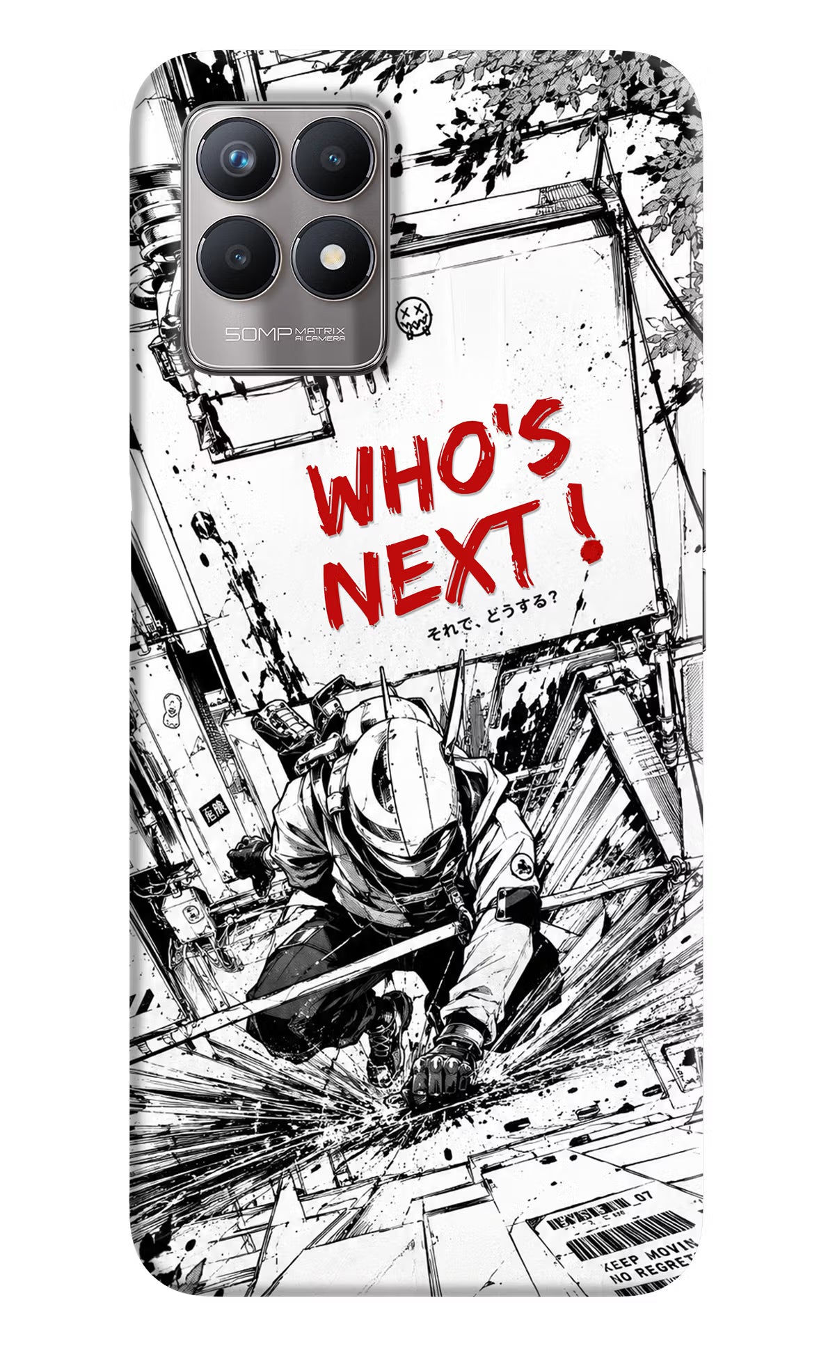 Who's Next Realme 8i Hard Case Back Cover by Casekaro