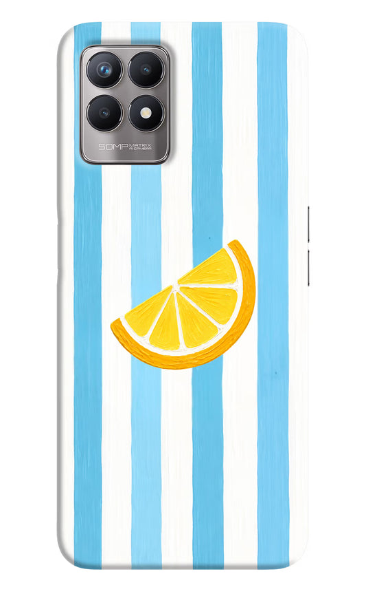 Summer Lemon Realme 8i Hard Case Back Cover by Casekaro