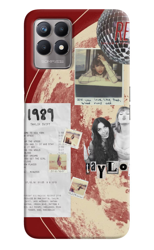 Taylor Swift Realme 8i Back Cover