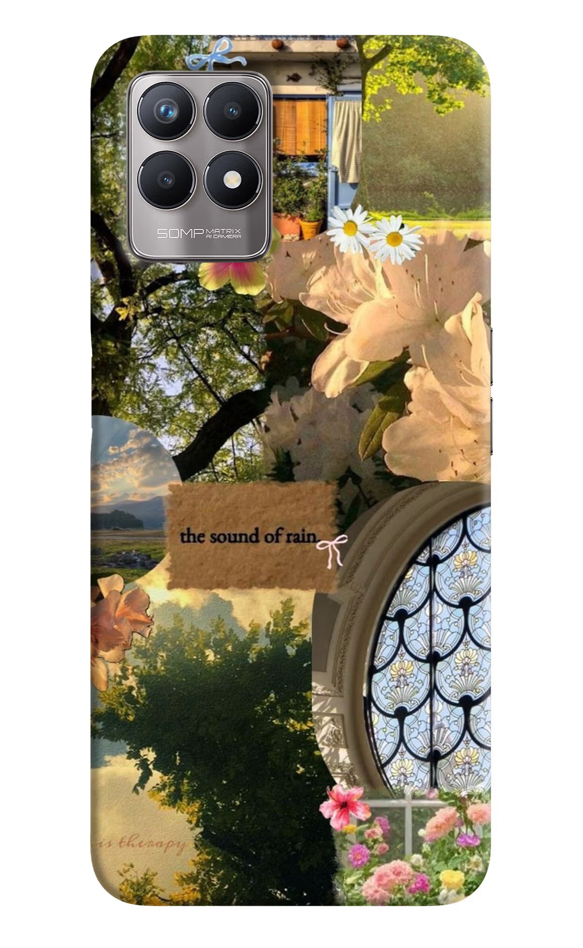 Rain Realme 8i Back Cover
