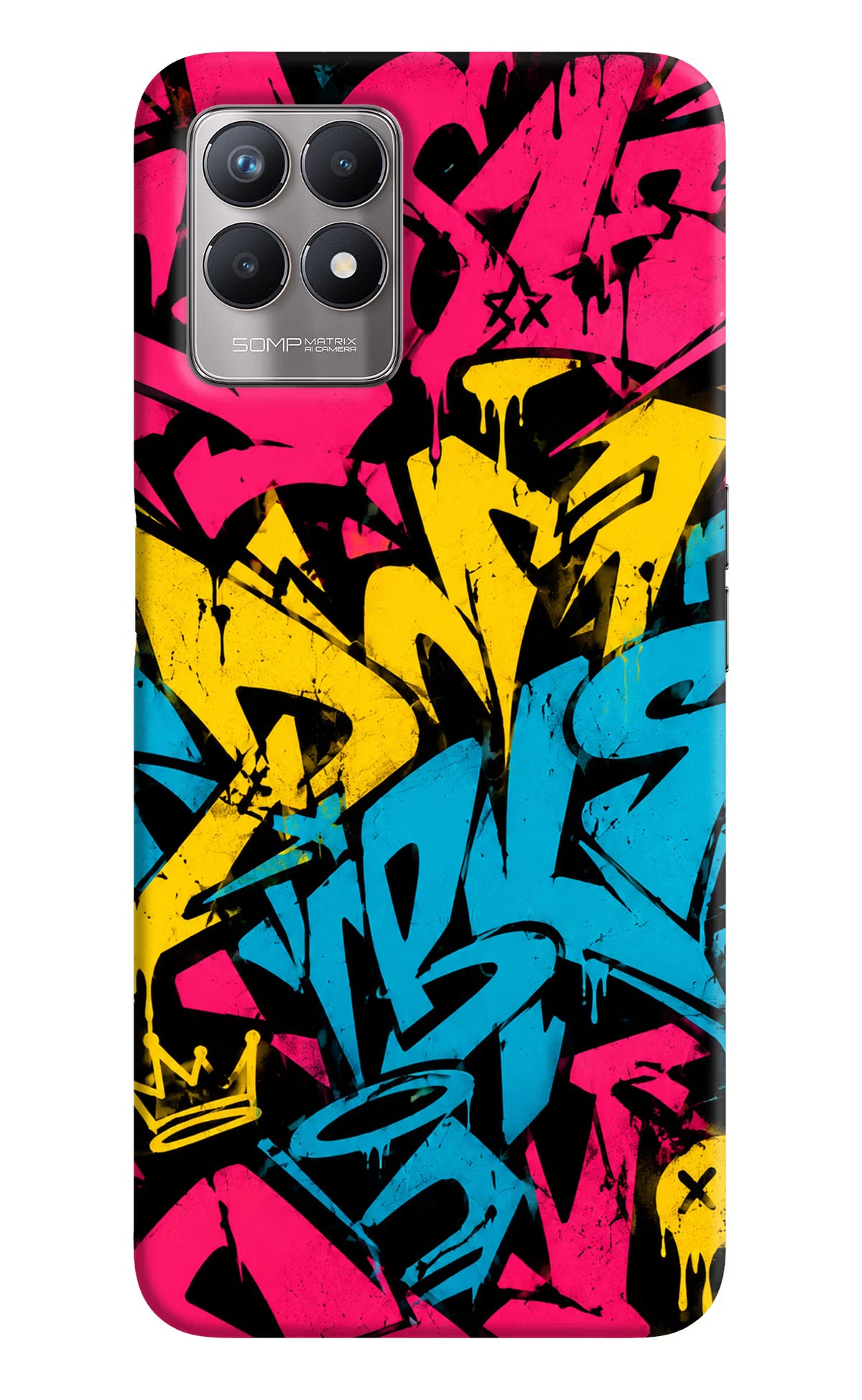 Graffiti Vibe Realme 8i Back Cover