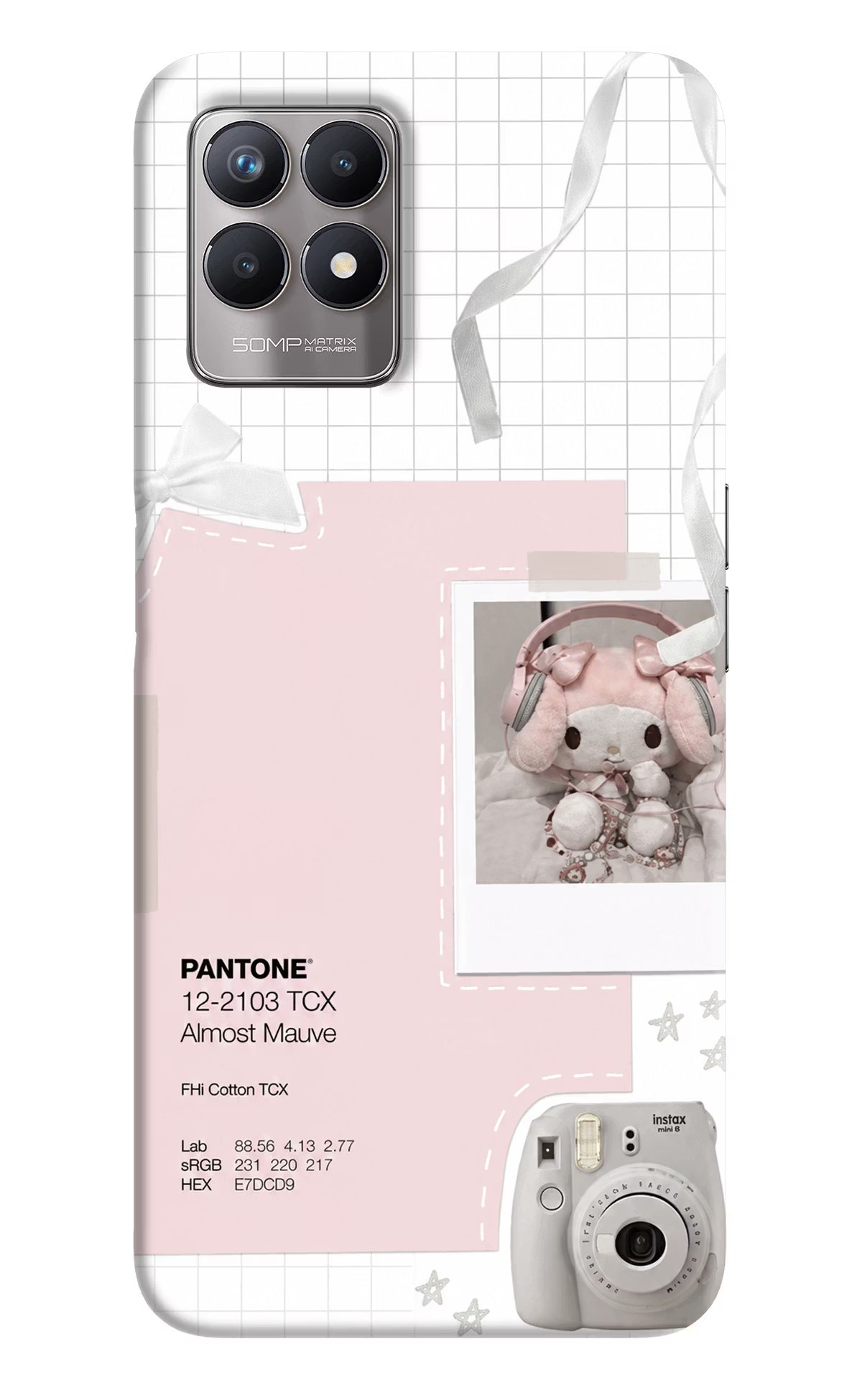 Pantone Asthetic Realme 8i Back Cover