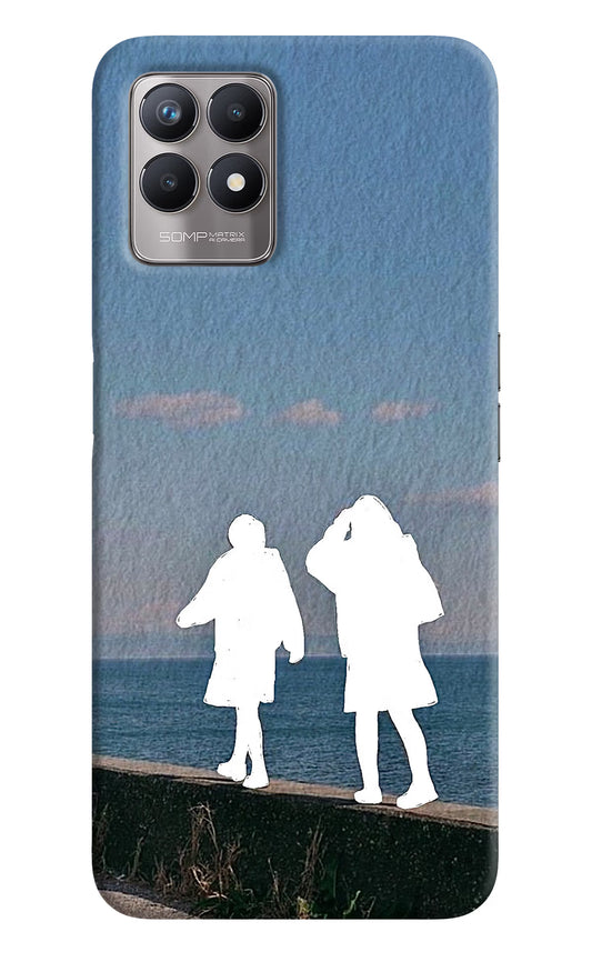 Coastal Dream Realme 8i Hard Case Back Cover by Casekaro