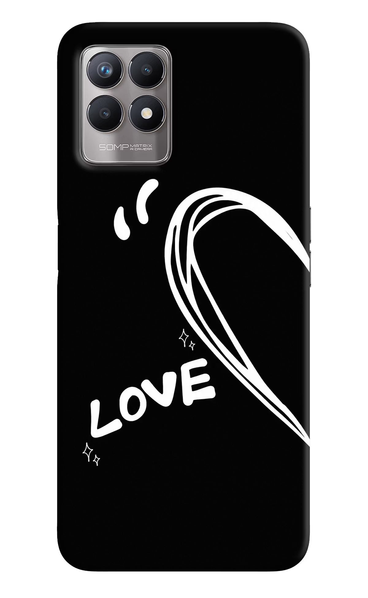 Love Line Realme 8i Back Cover