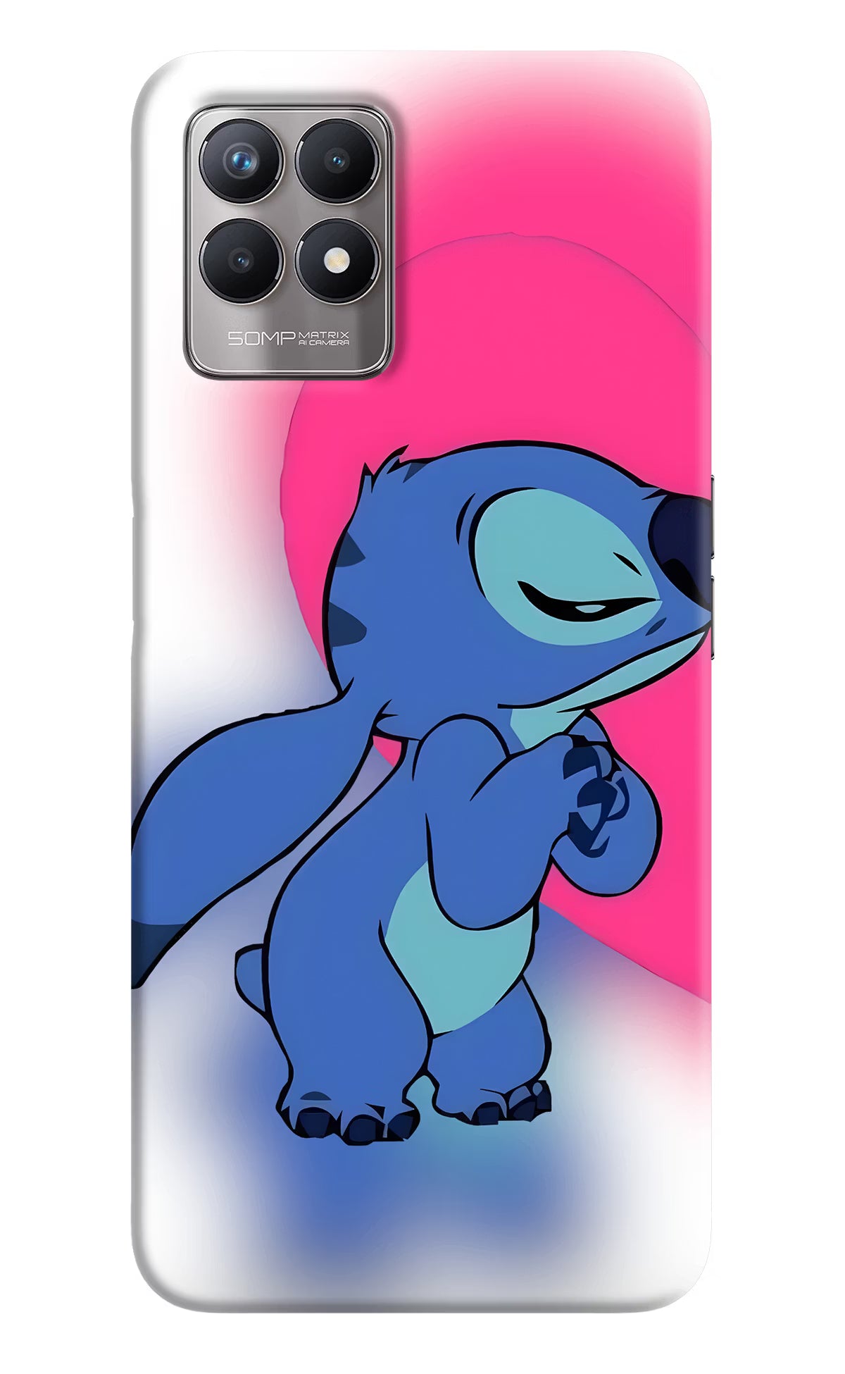 Stitch Hug Realme 8i Back Cover