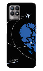 Love Orbit Realme 8i Hard Case Back Cover by Casekaro