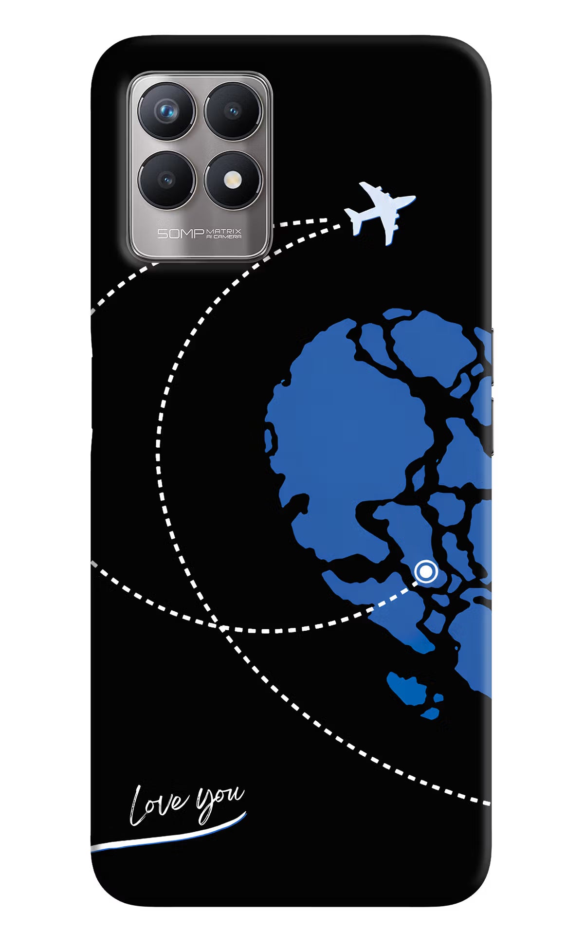 Love Orbit Realme 8i Back Cover