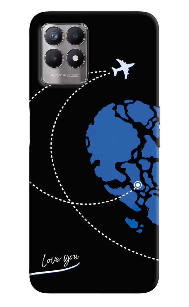 Love Orbit Realme 8i Hard Case Back Cover by Casekaro