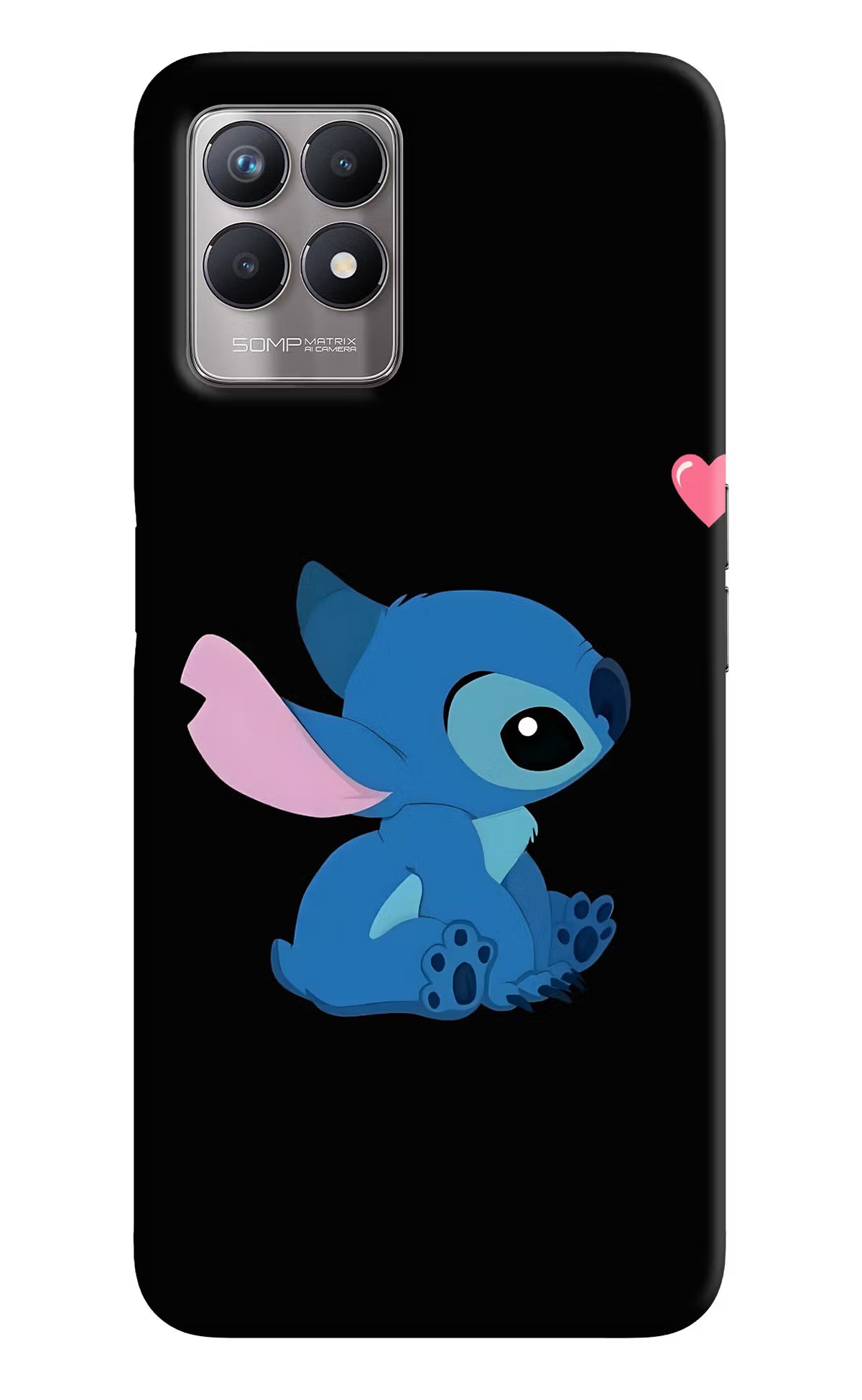 Stitch Crush Realme 8i Back Cover
