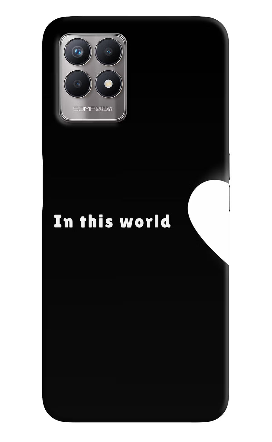 This World Realme 8i Back Cover, Hard case