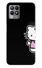 Kitty Charm Realme 8i Hard Case Back Cover by Casekaro