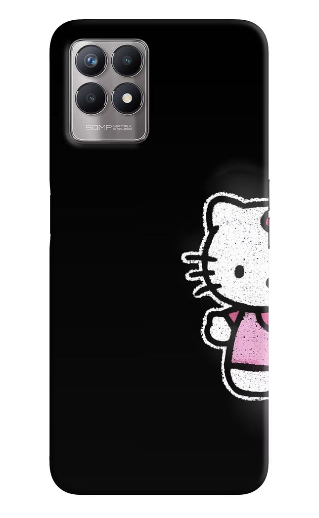 Kitty Charm Realme 8i Hard Case Back Cover by Casekaro