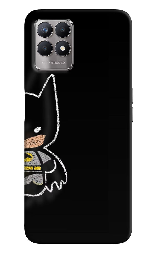 Bat Kitty Realme 8i Hard Case Back Cover by Casekaro