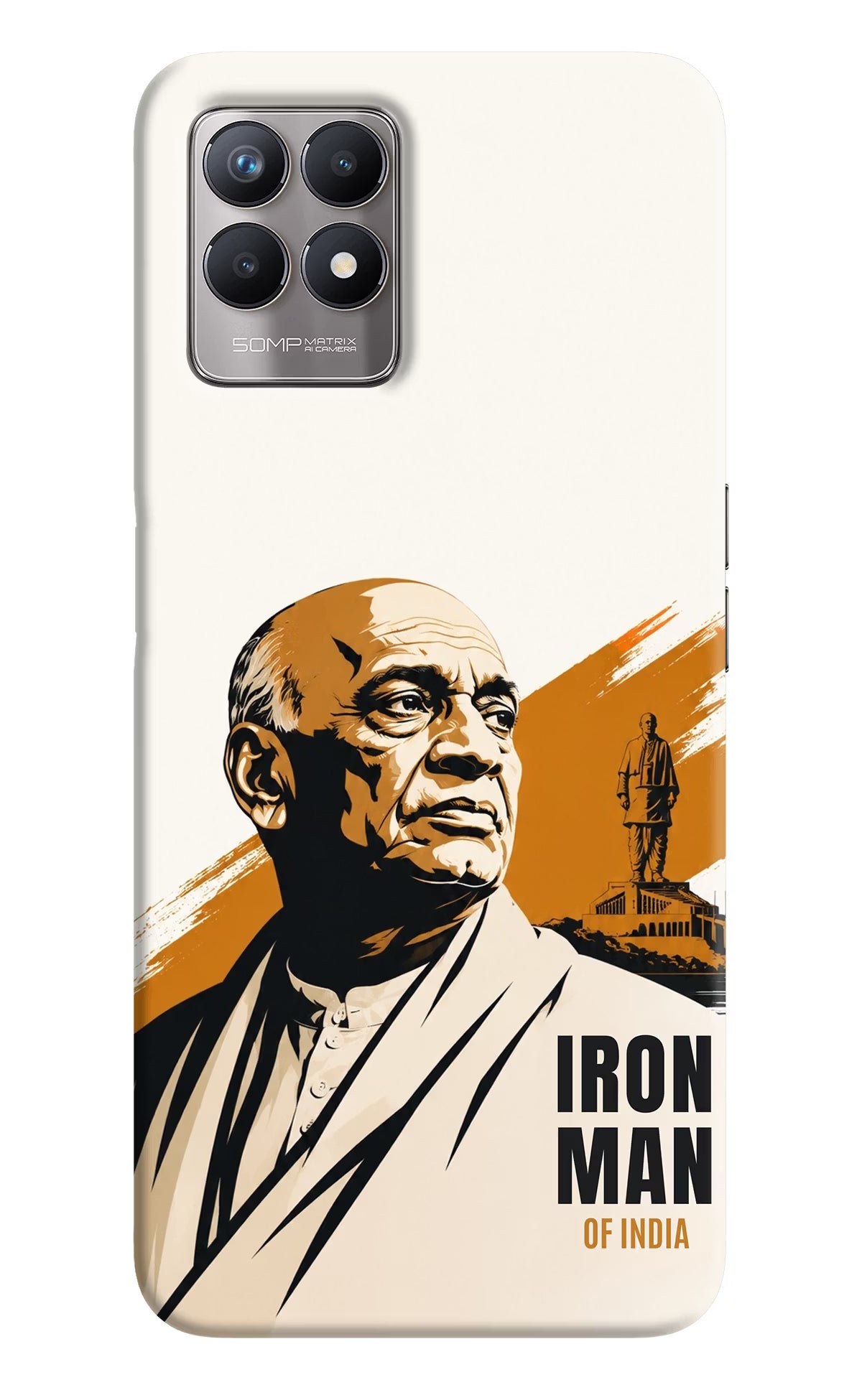Chandrashekhar Azad Fearless Realme 8i Back Cover