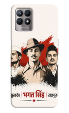 Bhagat Singh Trio Realme 8i Hard Case Back Cover by Casekaro