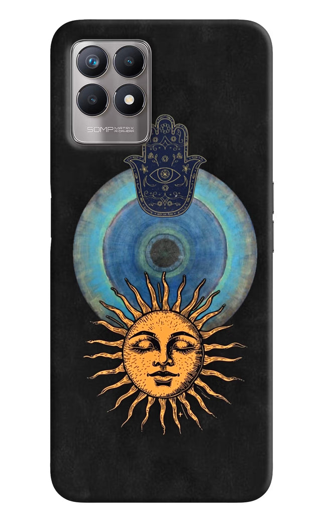 Divine Sun Realme 8i Hard Case Back Cover by Casekaro
