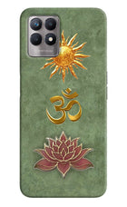 Om & Lotus Realme 8i Back Cover