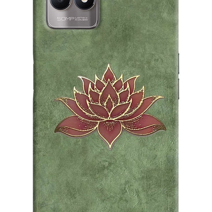 Lotus Grace Realme 8i Hard Case Back Cover by Casekaro