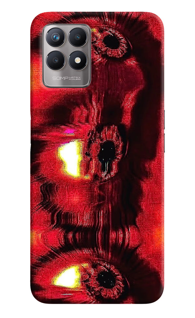 Fire Eye Realme 8i Hard Case Back Cover by Casekaro