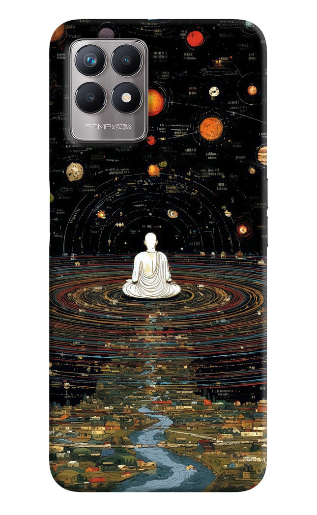 Space Monk Realme 8i Hard Case Back Cover by Casekaro