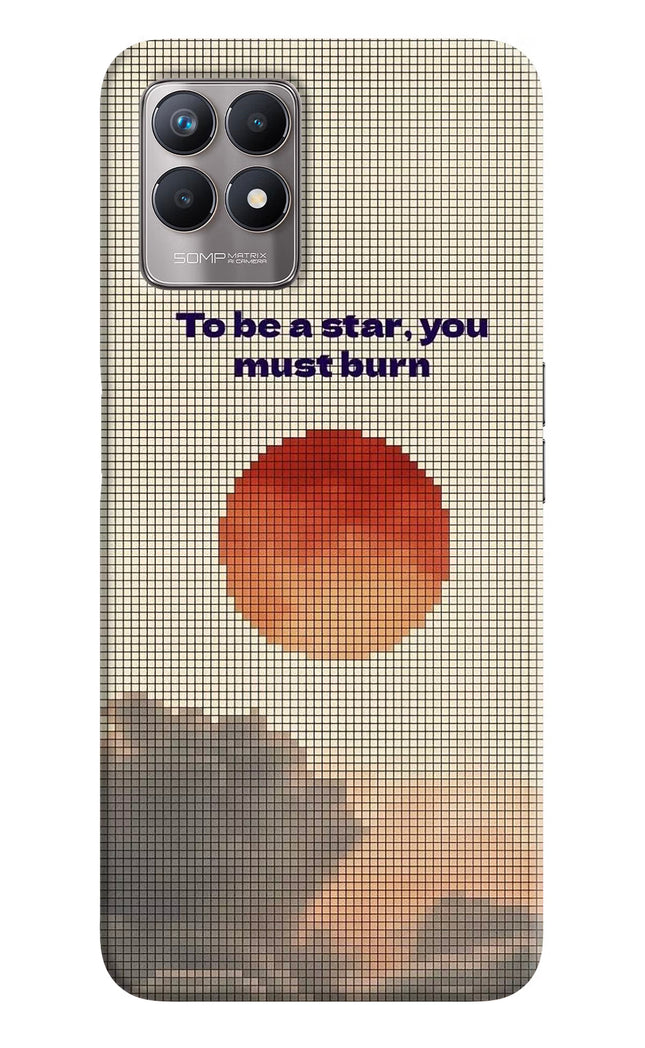 Pixel Sun Realme 8i Hard Case Back Cover by Casekaro