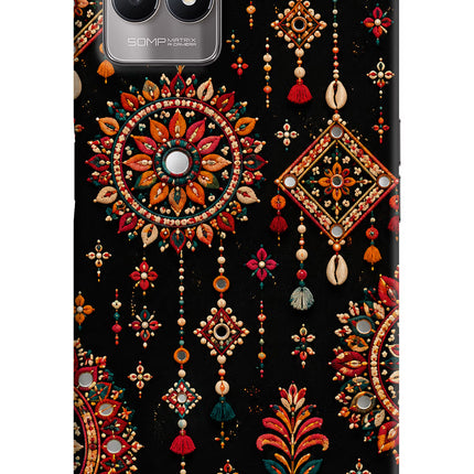 Boho Noir Realme 8i Back Cover