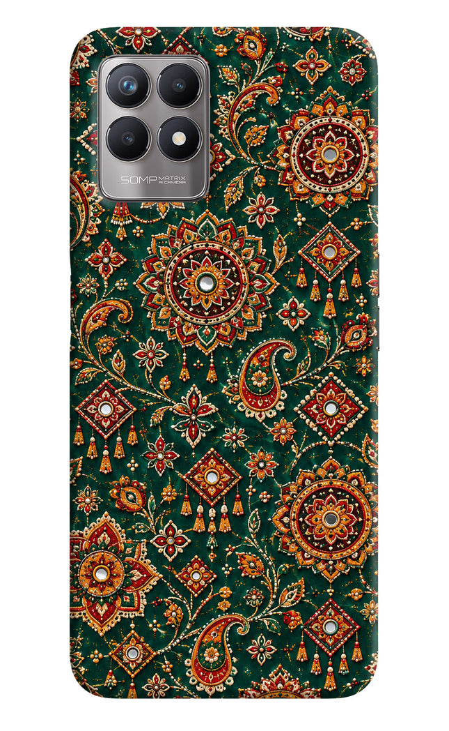 Green Pataka Realme 8i Hard Case Back Cover by Casekaro