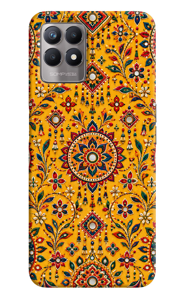 Sunlit Aura Realme 8i Hard Case Back Cover by Casekaro