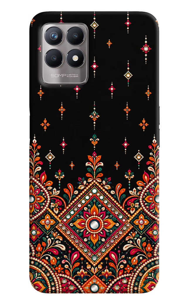 Noir Mehfil Realme 8i Hard Case Back Cover by Casekaro