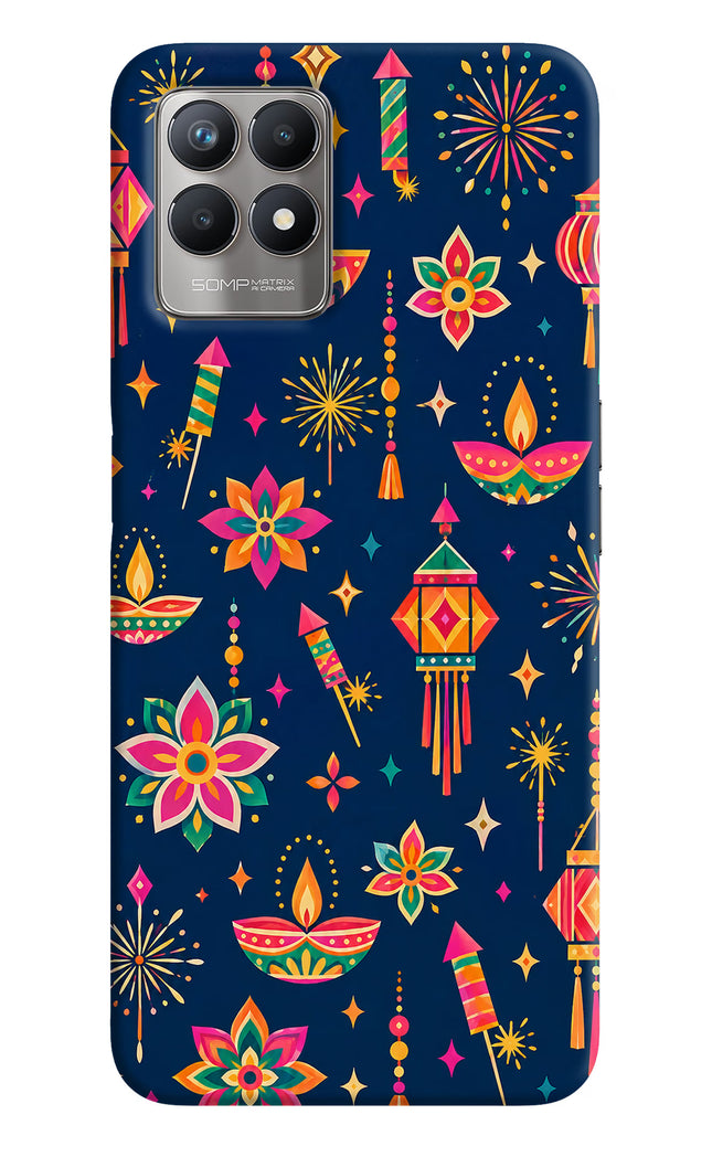 Festive Pop Realme 8i Hard Case Back Cover by Casekaro