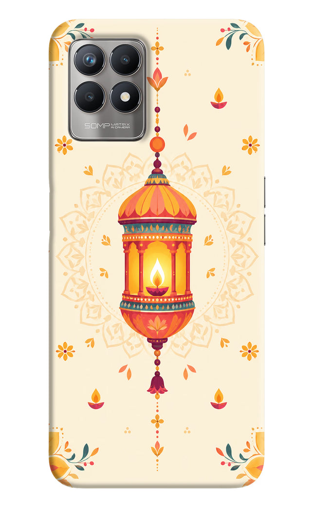Golden Lantern Realme 8i Hard Case Back Cover by Casekaro
