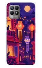 Lantern Lane Realme 8i Hard Case Back Cover by Casekaro