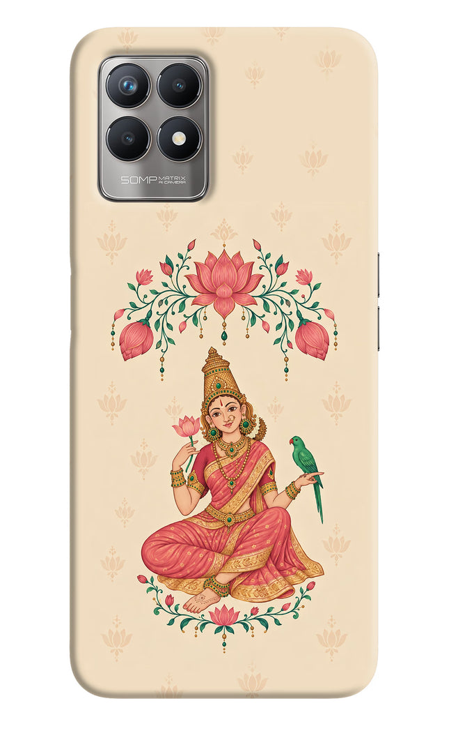 Goddess Lakshmi Realme 8i Hard Case Back Cover by Casekaro