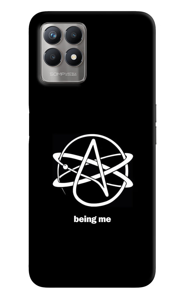 Atheist Symbol Realme 8i Hard Case Back Cover by Casekaro