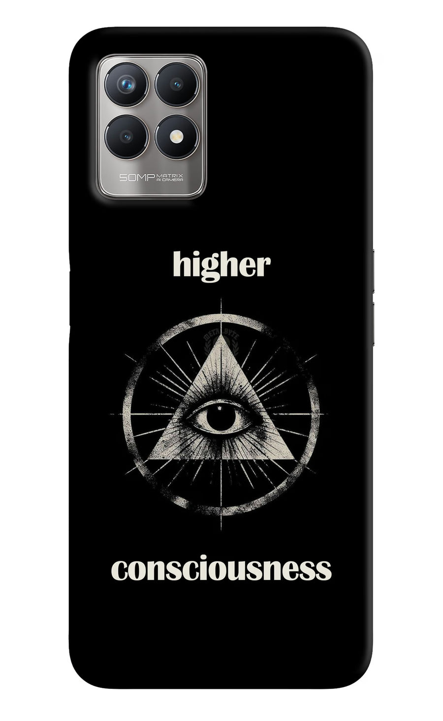 Illuminati Eye Realme 8i Back Cover, Hard case