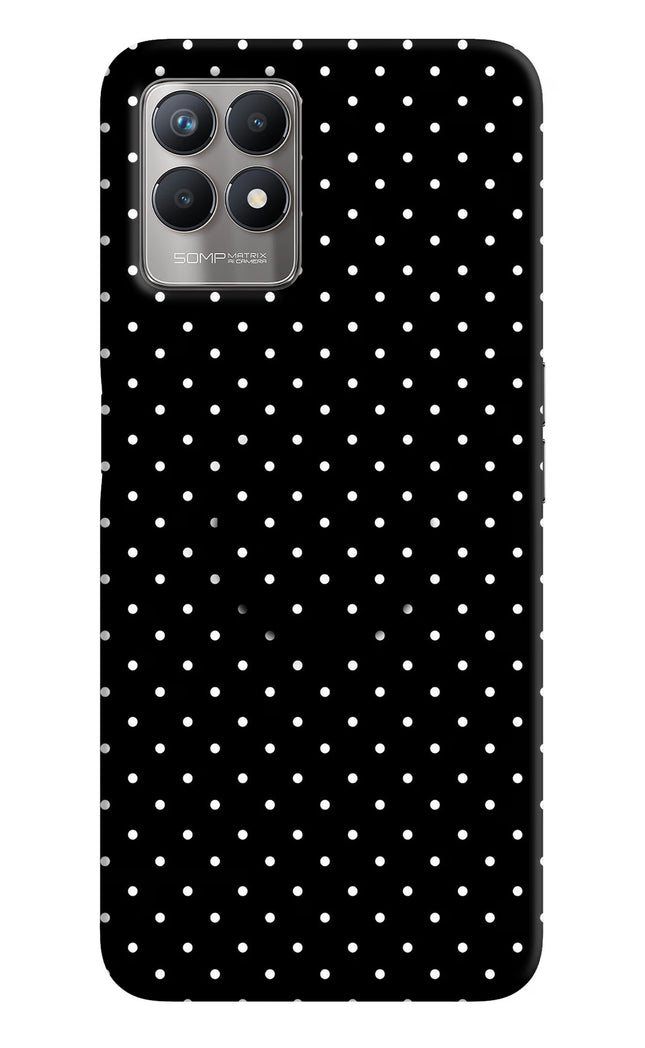White Dots Realme 8i Pop Case