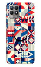 Colorful Pattern Realme 8i Pop Case by Casekaro