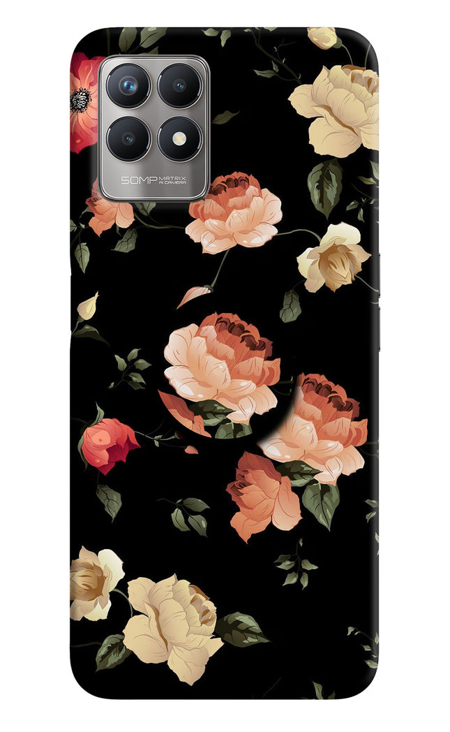 Flowers Realme 8i Pop Case by Casekaro