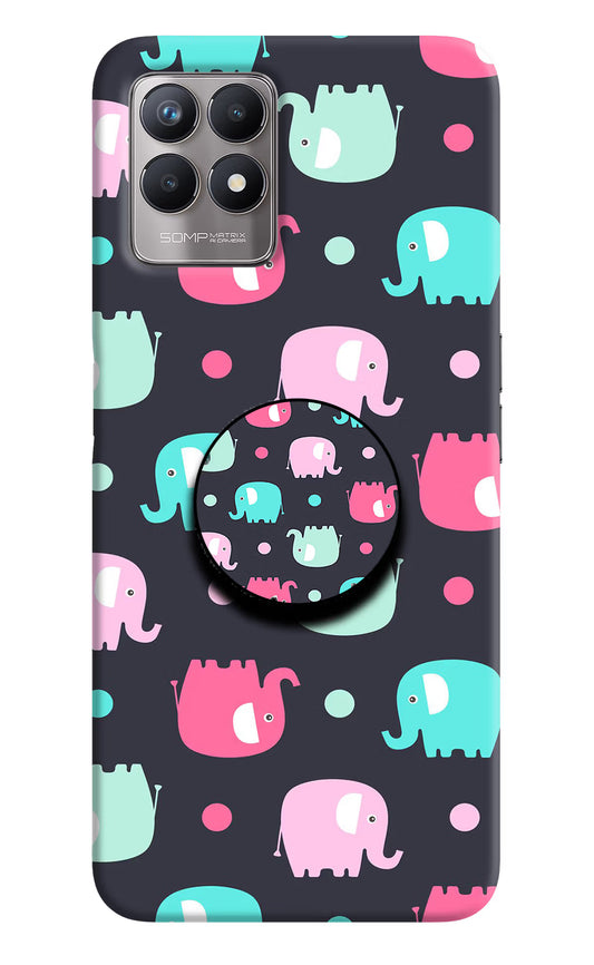 Baby Elephants Realme 8i Pop Case
